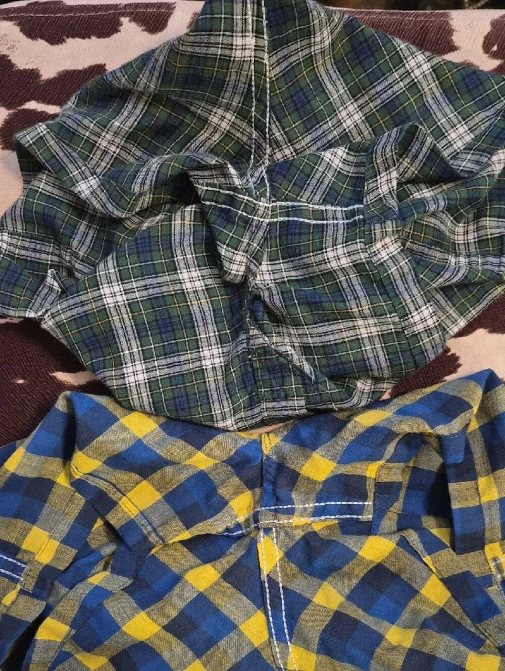 Kids Plaid Boxer Shorts